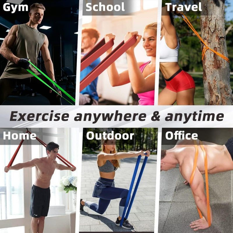 Heavy Duty Resistance Bands Set